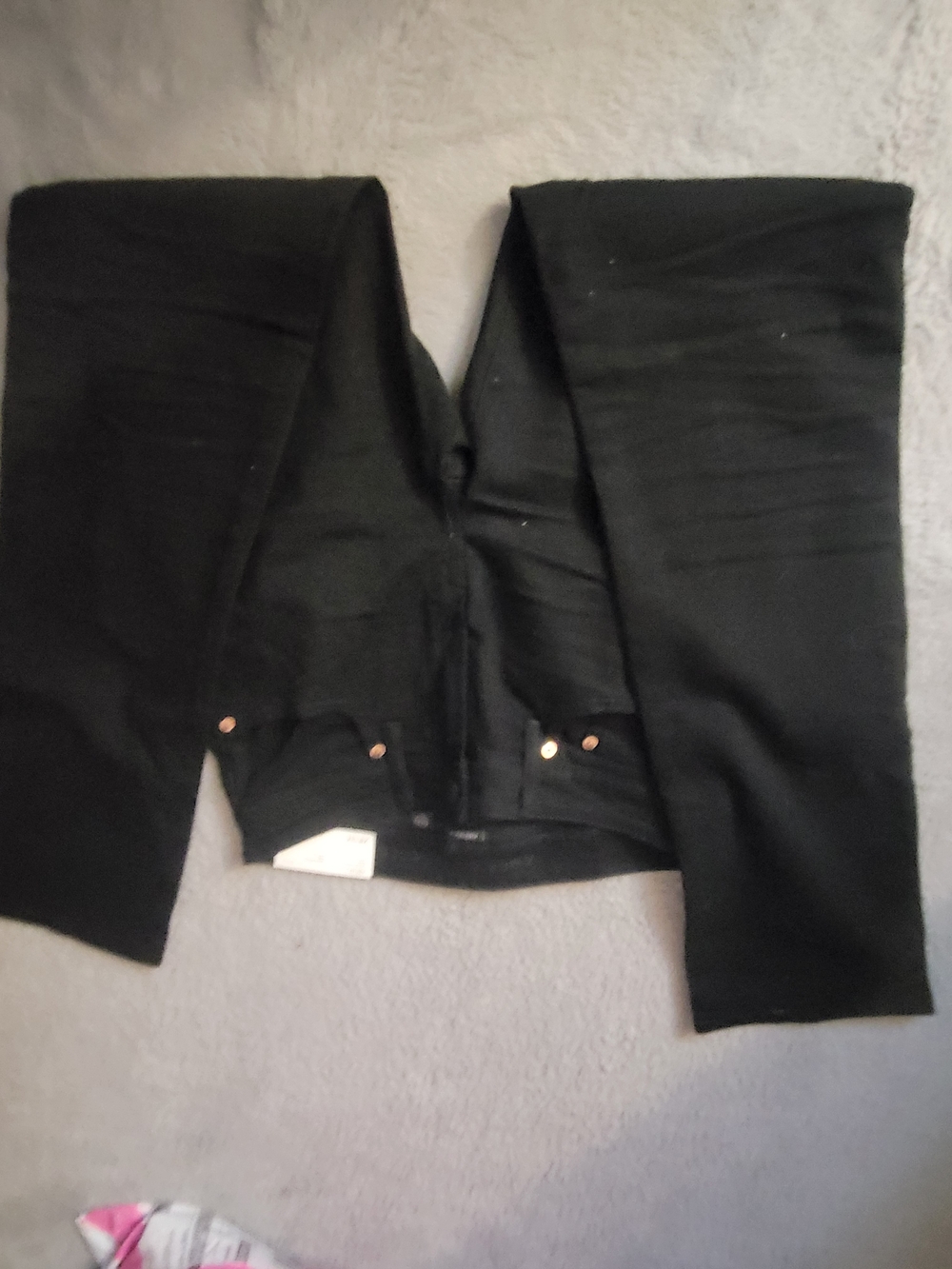 American Eagle Outfitters Black Straight Leg Jeans